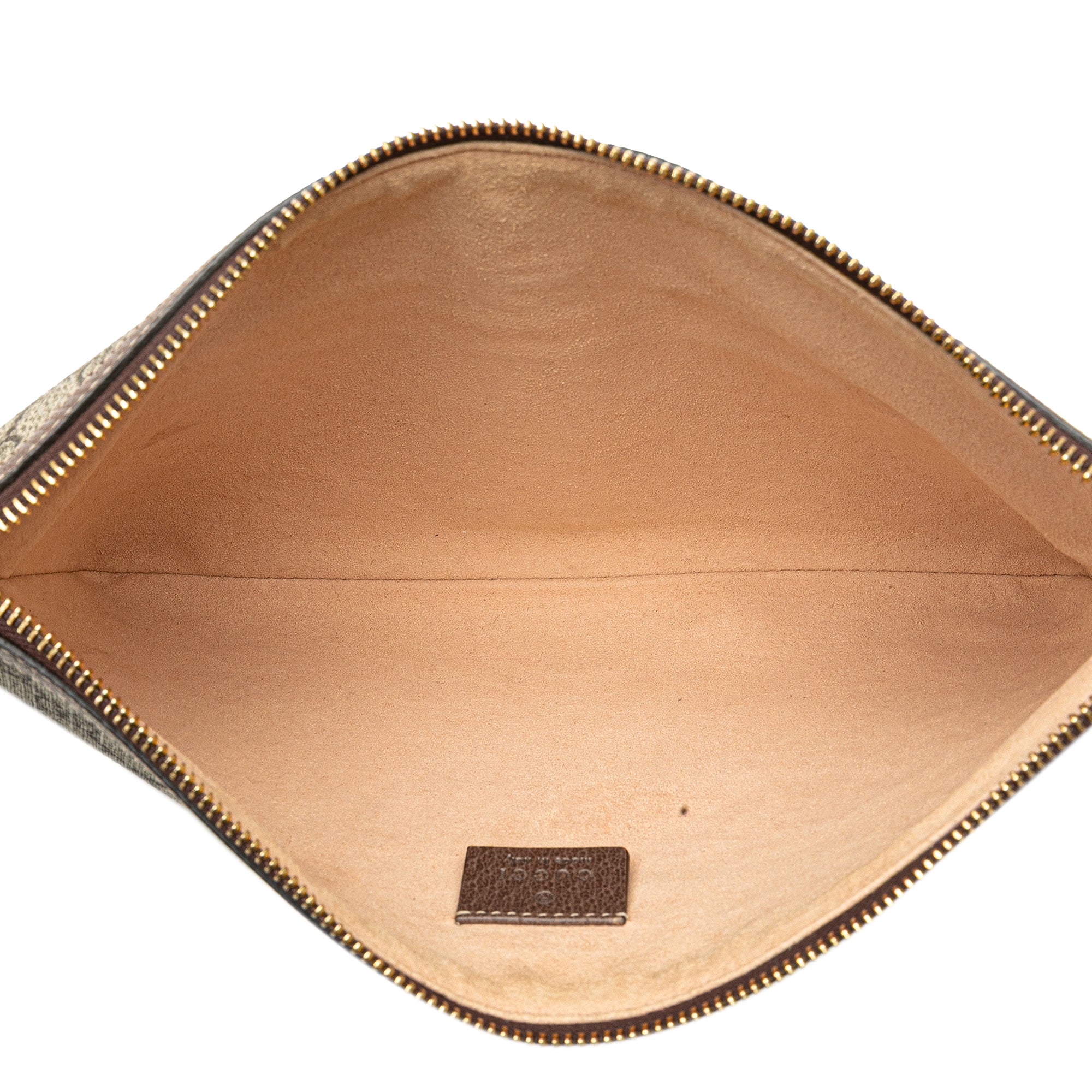 Large GG Supreme Ophidia Web Clutch