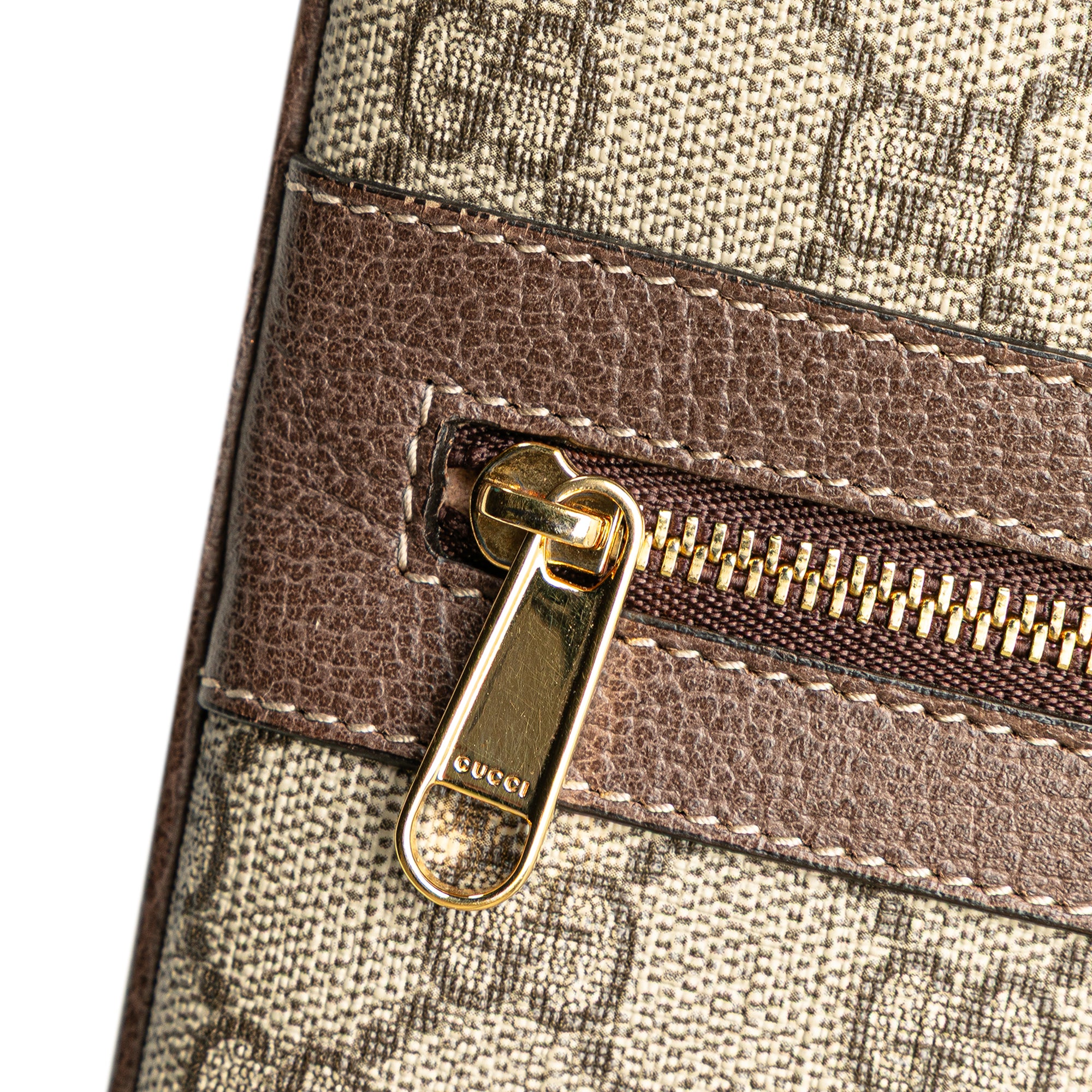 Large GG Supreme Ophidia Web Clutch