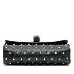 Small Leather Studded Miss Bamboo Crossbody