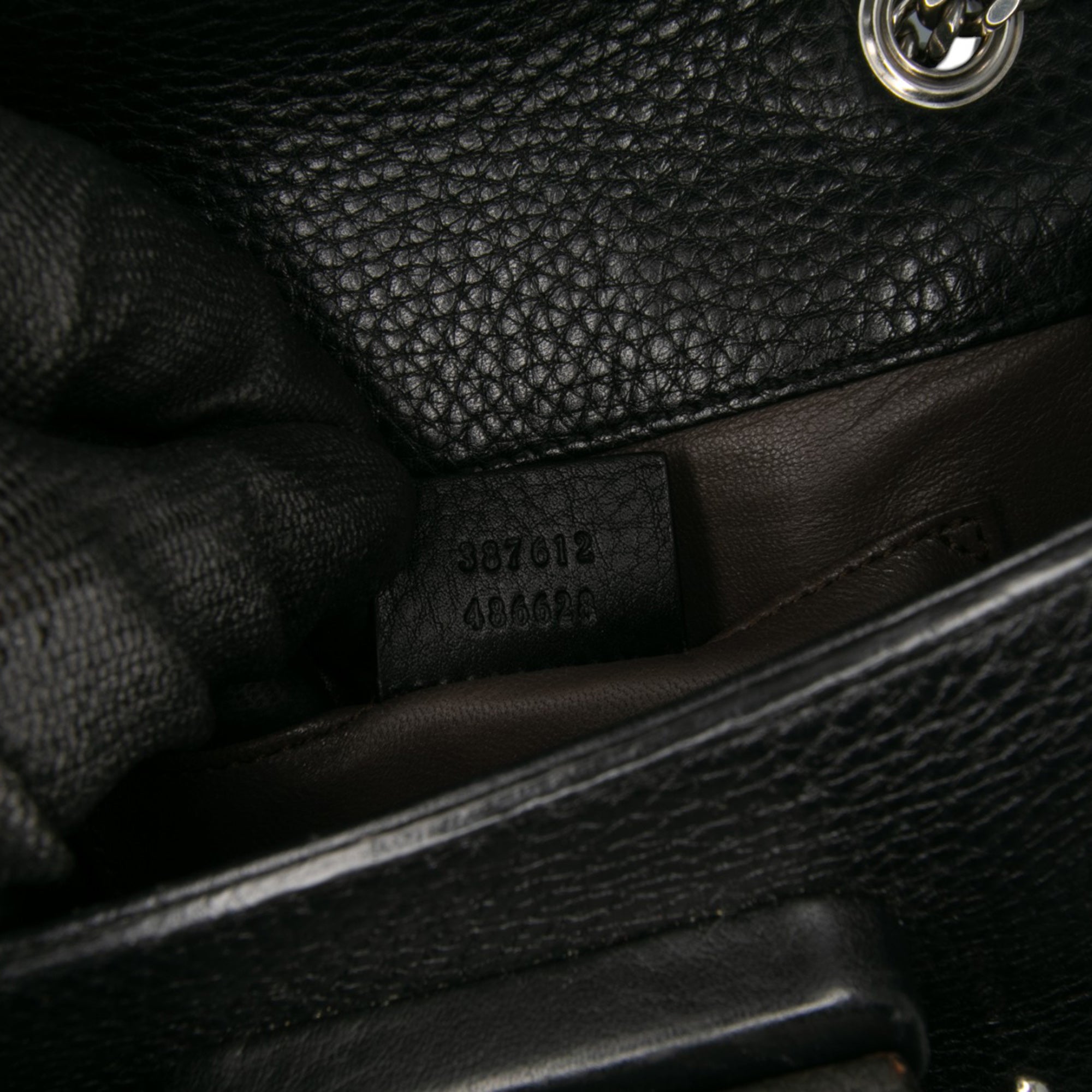 Small Leather Studded Miss Bamboo Crossbody