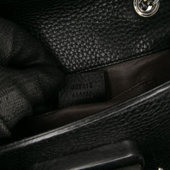 Small Leather Studded Miss Bamboo Crossbody