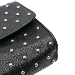 Small Leather Studded Miss Bamboo Crossbody
