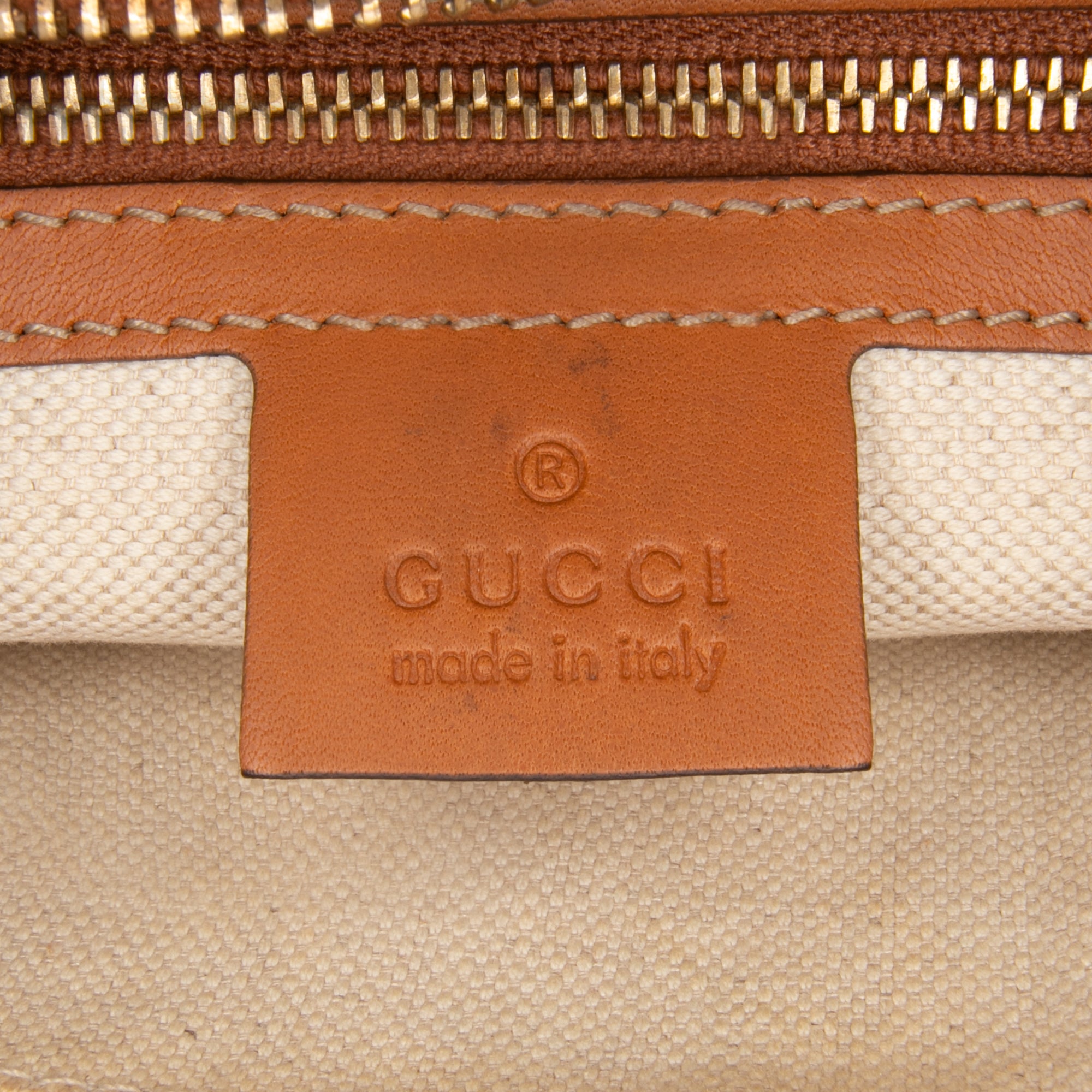 Medium GG Canvas Web Heritage Tote