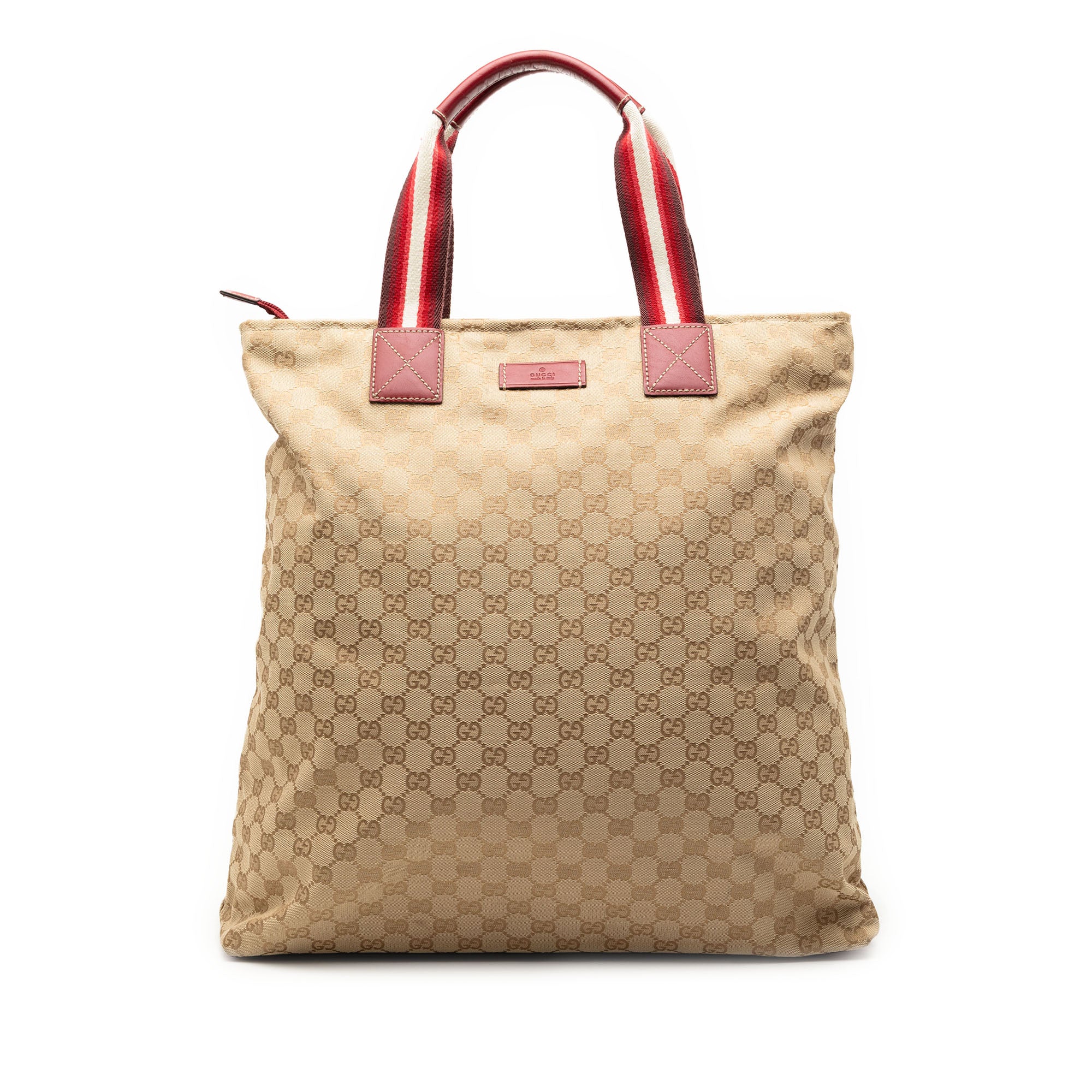 GG Canvas Web Tote