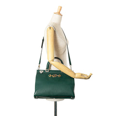 Medium Zumi Leather Satchel