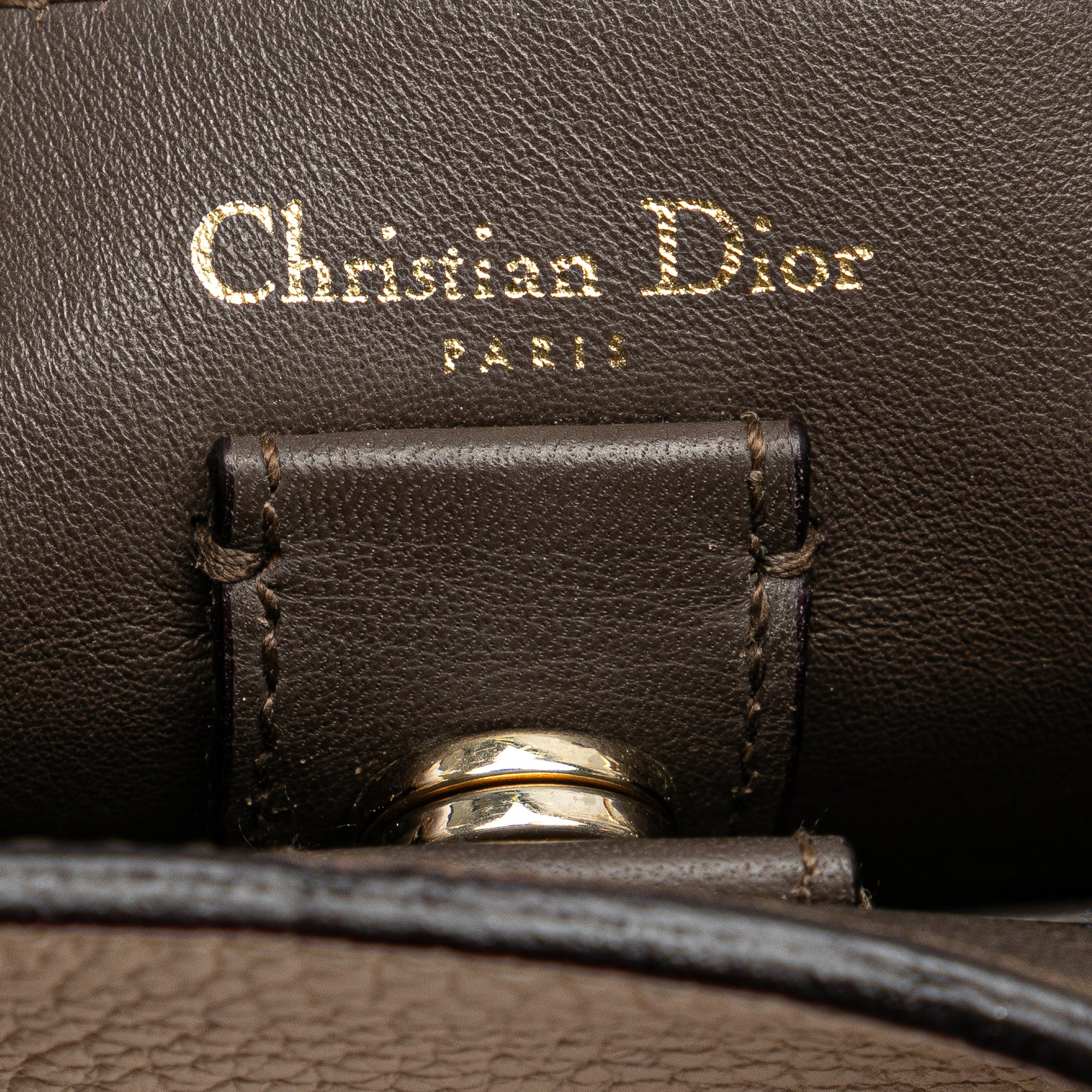 Mini Leather Diorissimo Satchel