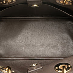 Mini Leather Diorissimo Satchel