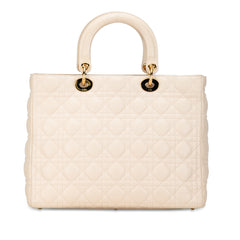 Large Lambskin Cannage Lady Dior_2