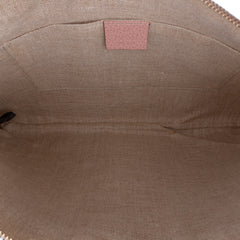Calfskin Bamboo Tassel Clutch