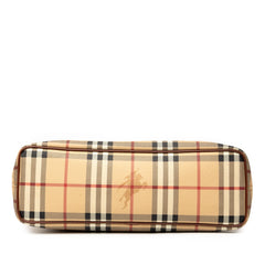 Haymarket Check Coated Canvas Tote