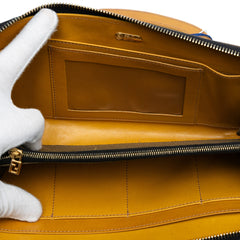 Zebra Print Canvas Twins Handbag