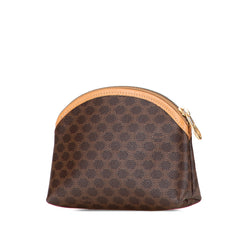 Macadam Coated Canvas Pouch