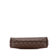 Macadam Coated Canvas Pouch