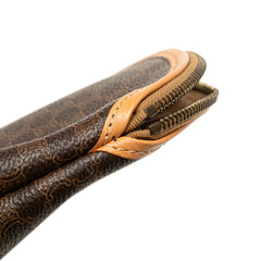 Macadam Coated Canvas Pouch