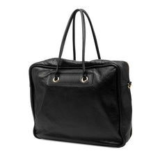 Medium Lambskin Blanket Square Satchel