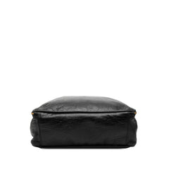 Medium Lambskin Blanket Square Satchel