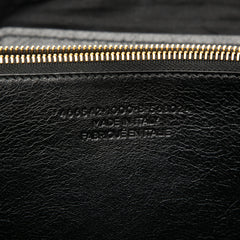 Medium Lambskin Blanket Square Satchel