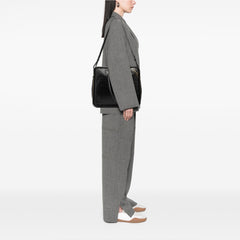 Medium Lambskin Blanket Square Satchel