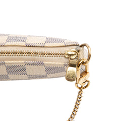Damier Azur Mini Pochette Accessoires