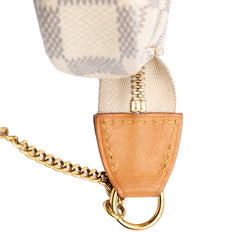 Damier Azur Mini Pochette Accessoires