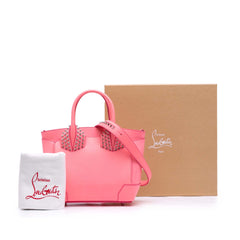 Leather Studded Eloise Top Handle Bag