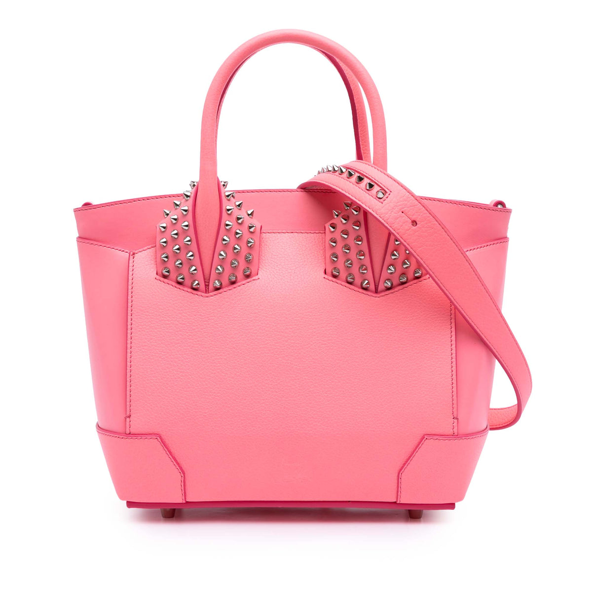 Leather Studded Eloise Top Handle Bag
