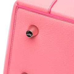 Leather Studded Eloise Top Handle Bag