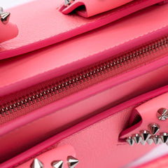 Leather Studded Eloise Top Handle Bag
