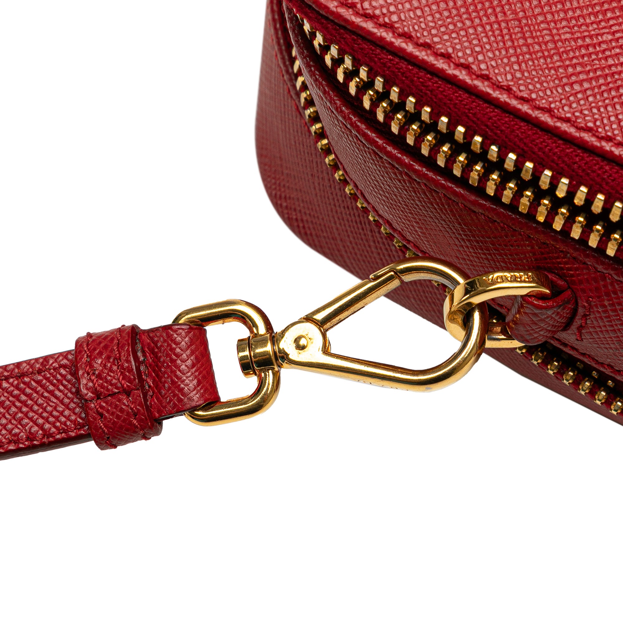 Saffiano Double Zip Crossbody