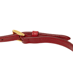 Saffiano Double Zip Crossbody