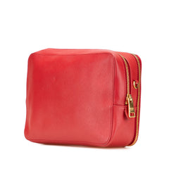 Saffiano Double Zip Crossbody