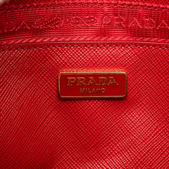 Saffiano Double Zip Crossbody