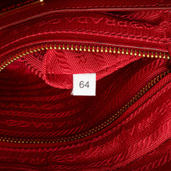 Saffiano Double Zip Crossbody