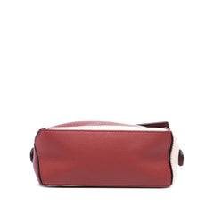 Mini Tricolor Calfskin Puzzle Satchel