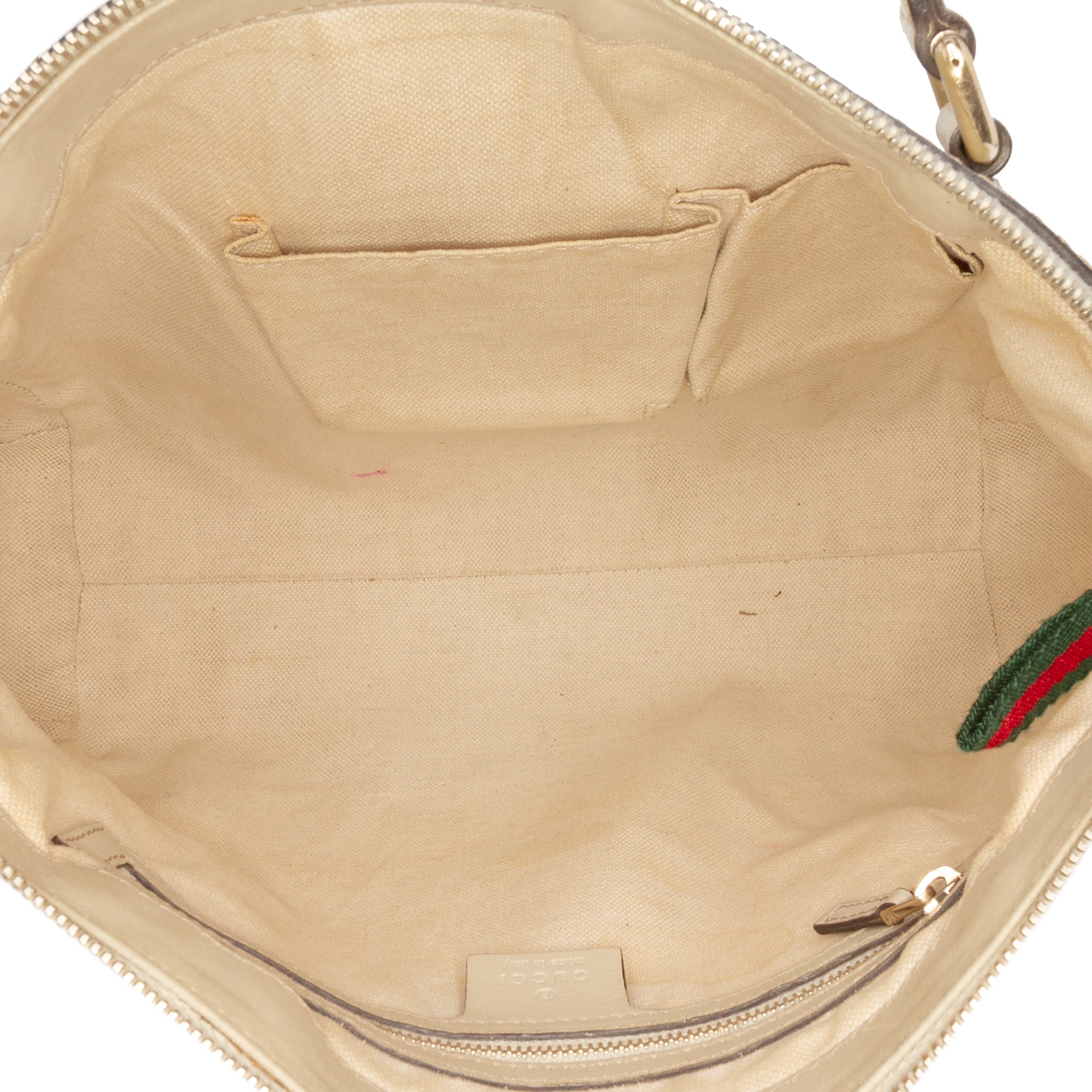 Small GG Canvas Web Mayfair Satchel