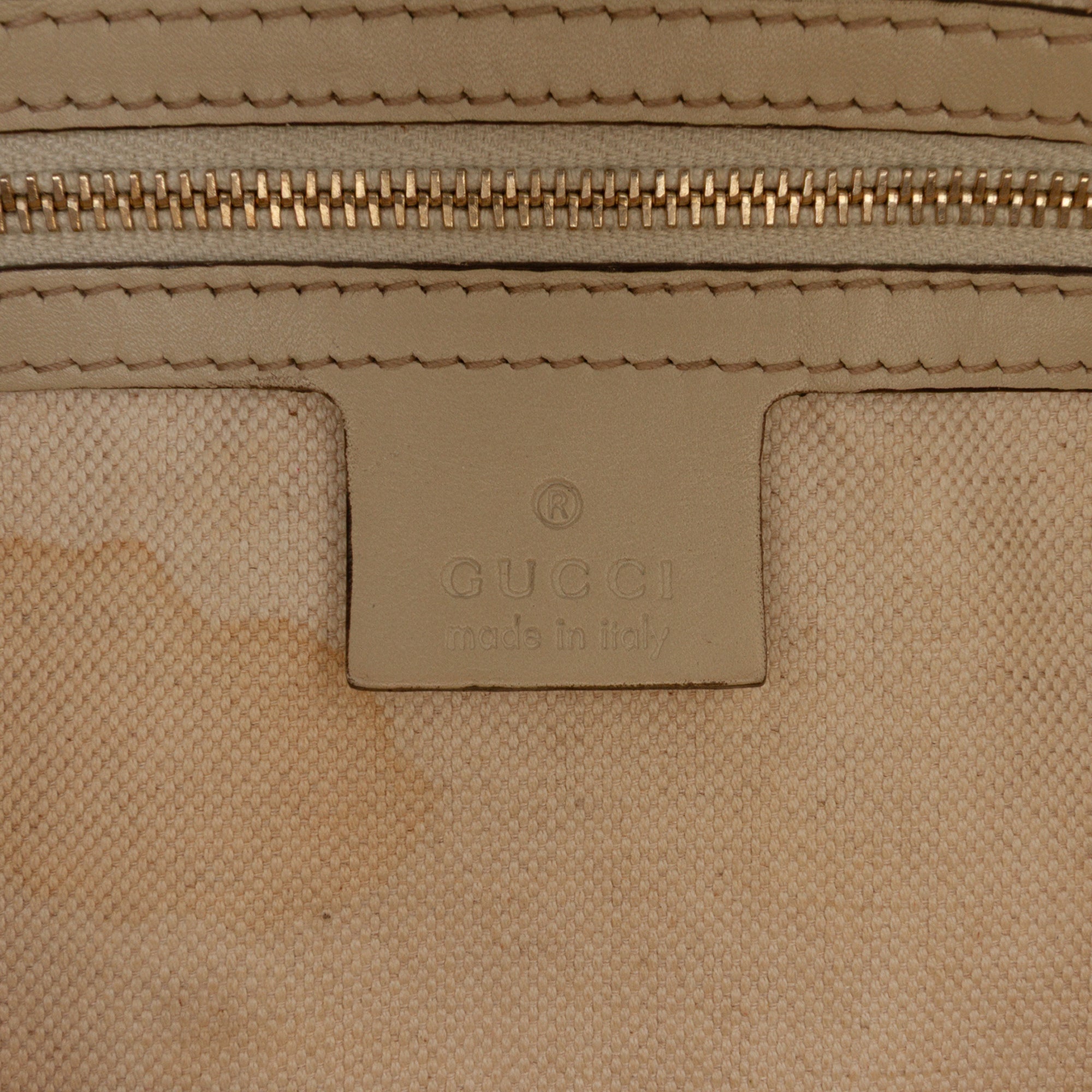 Small GG Canvas Web Mayfair Satchel