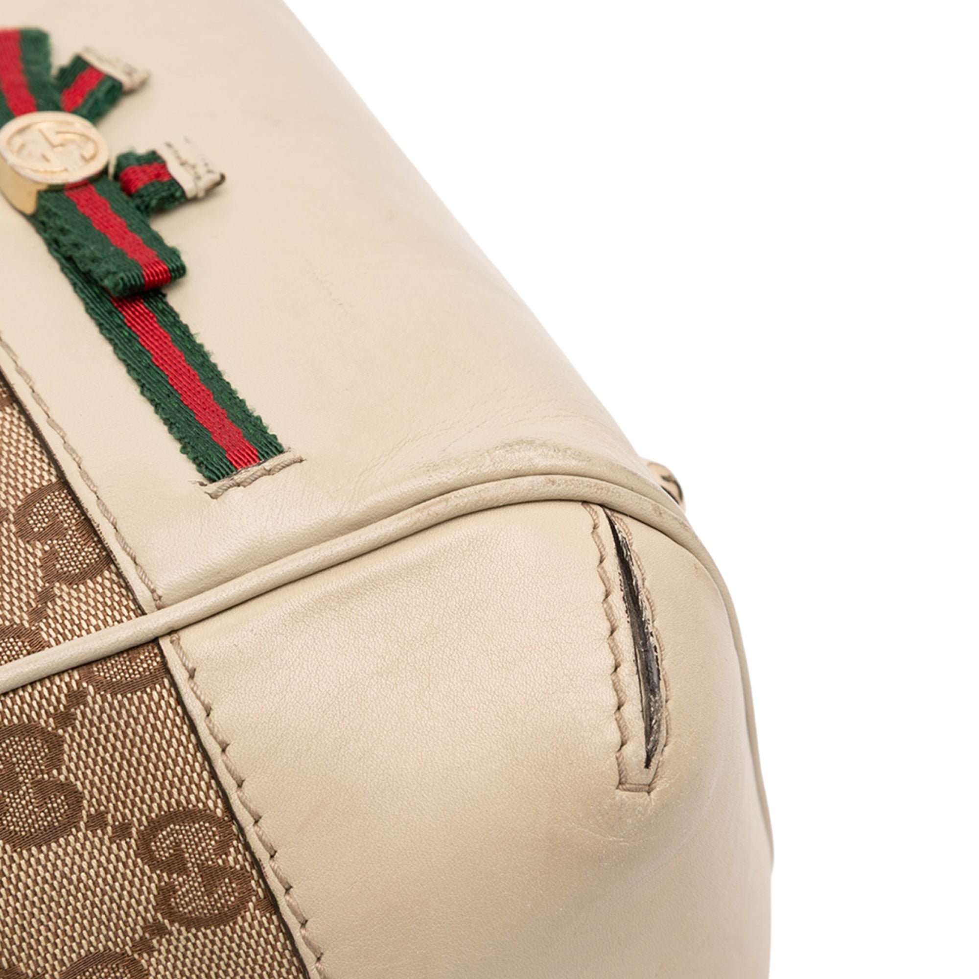 Small GG Canvas Web Mayfair Satchel