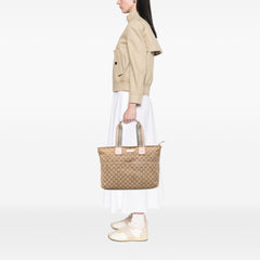 GG Canvas Web Tote