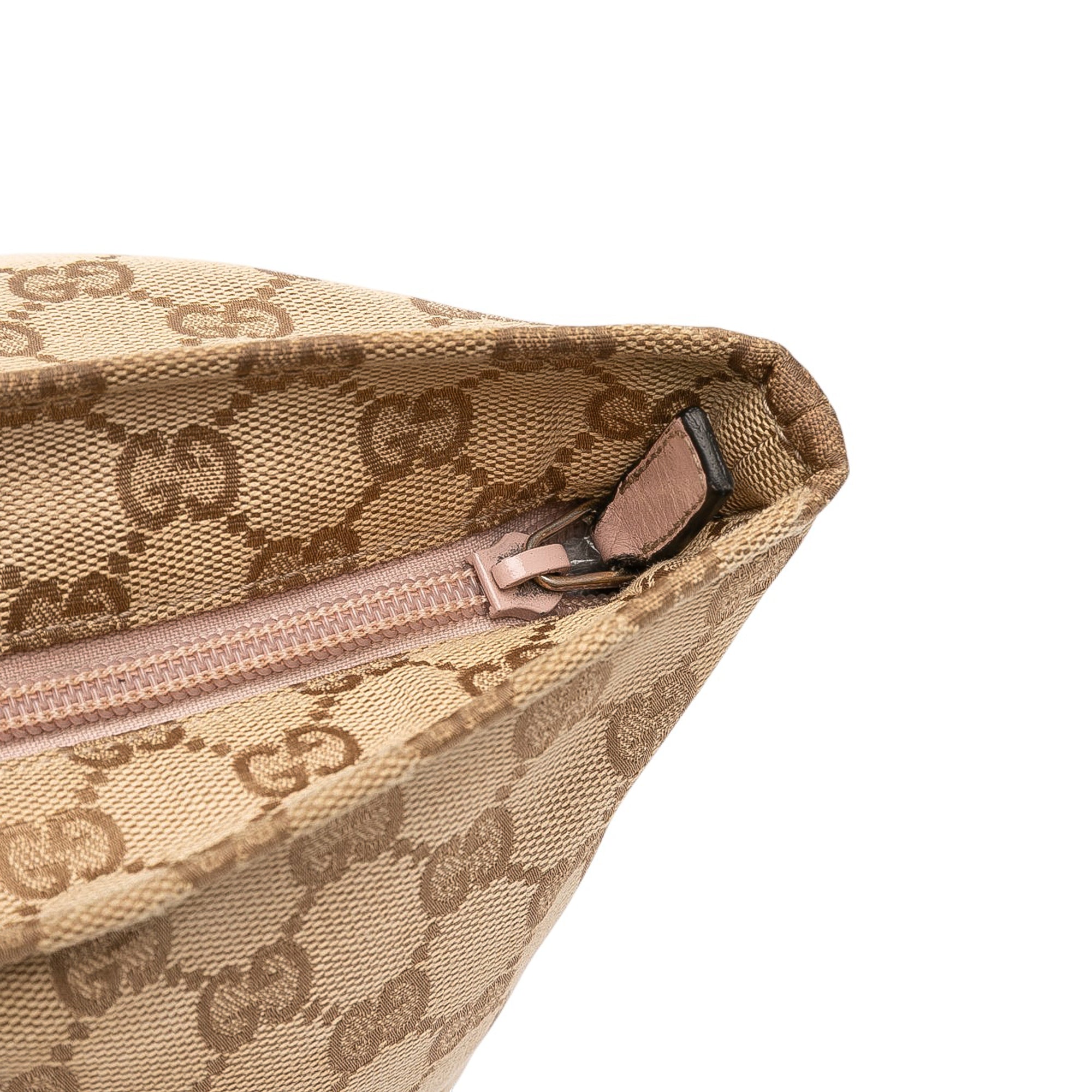 GG Canvas Web Tote