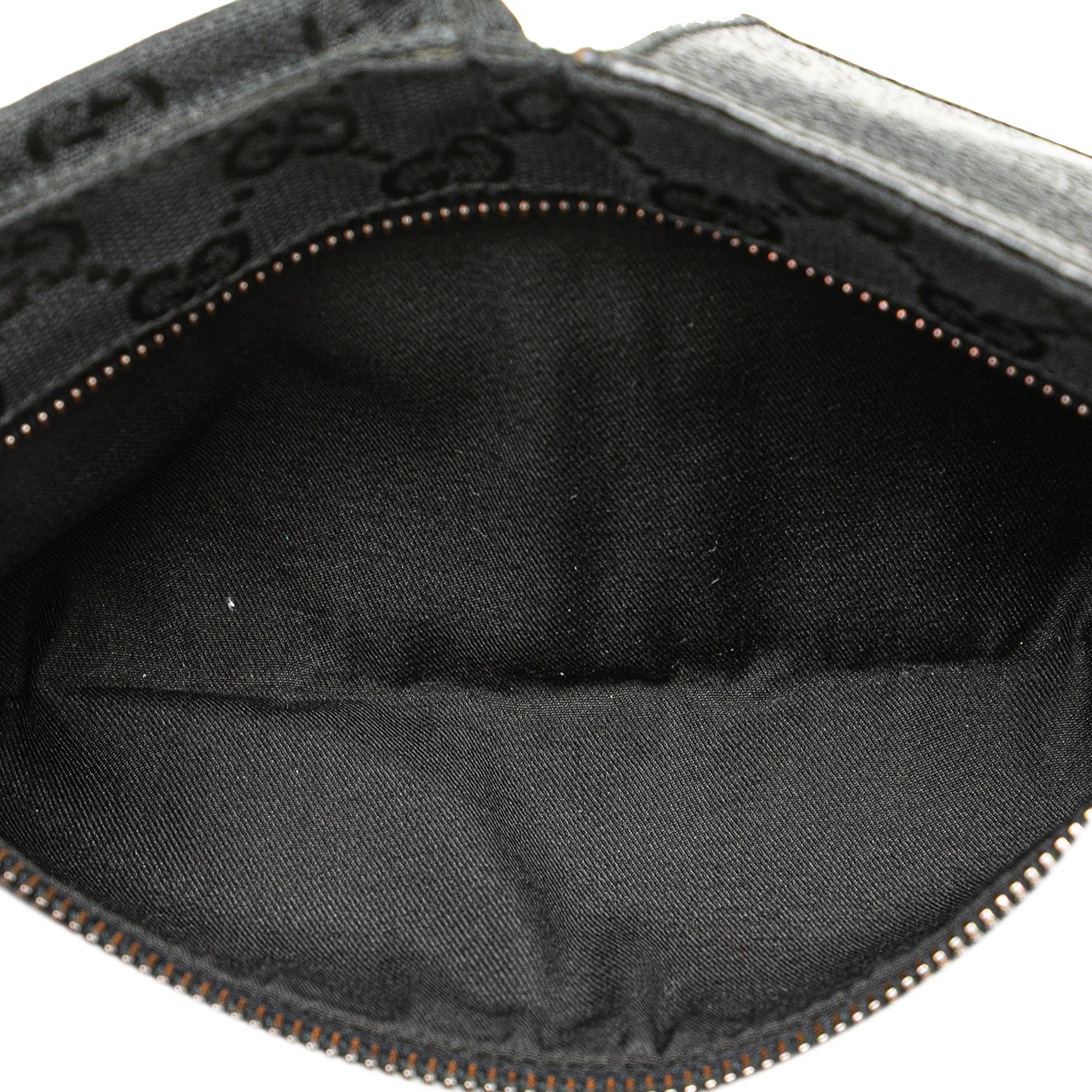 GG Canvas Double Pocket Belt Bag