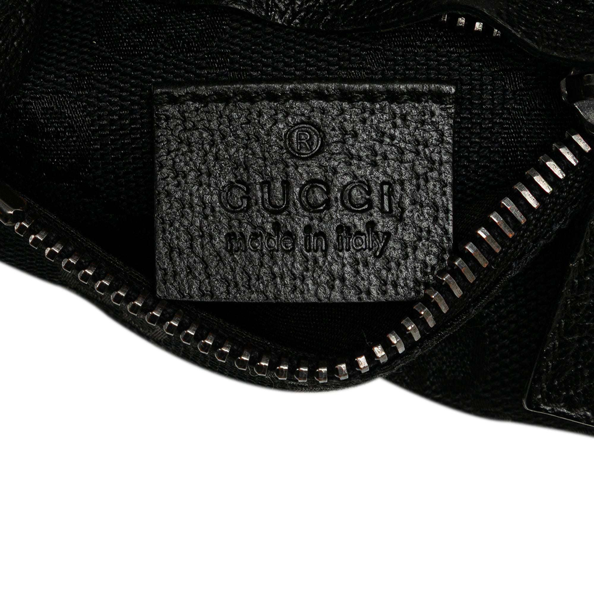 GG Canvas Double Pocket Belt Bag
