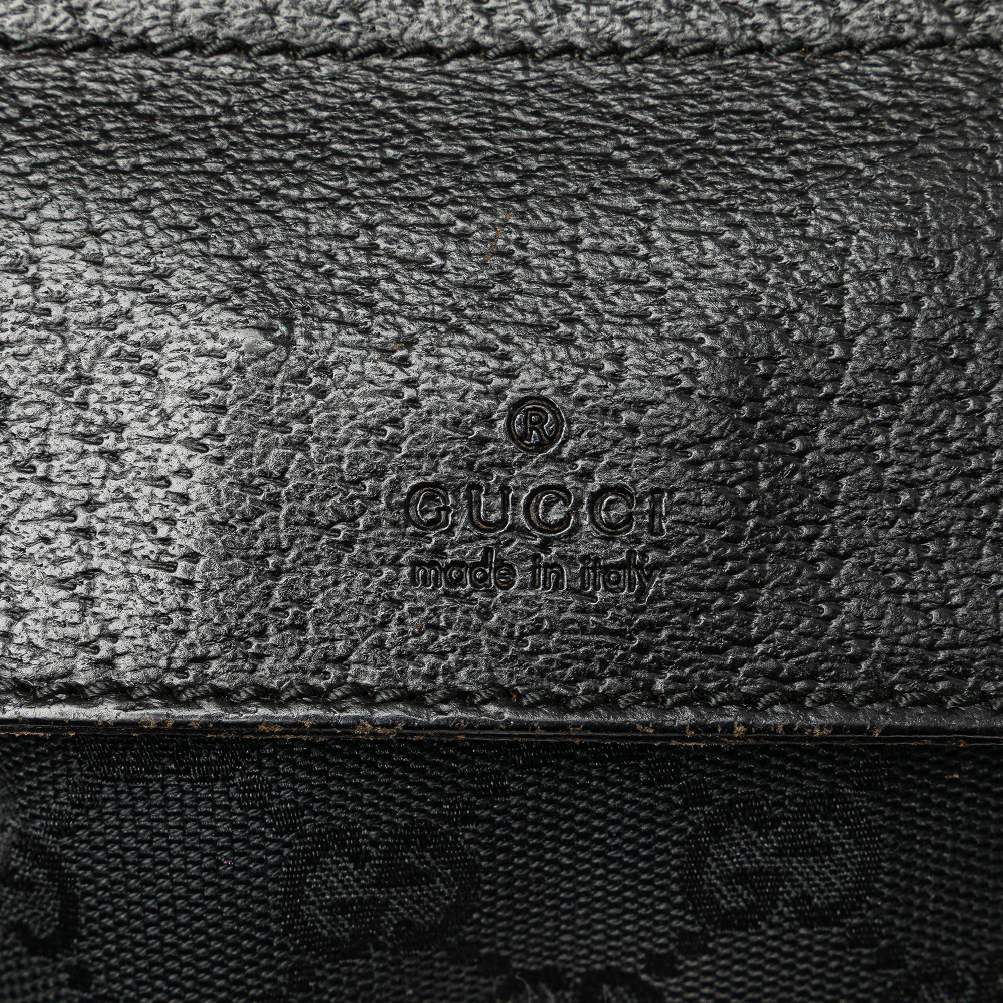 GG Canvas Double Pocket Belt Bag