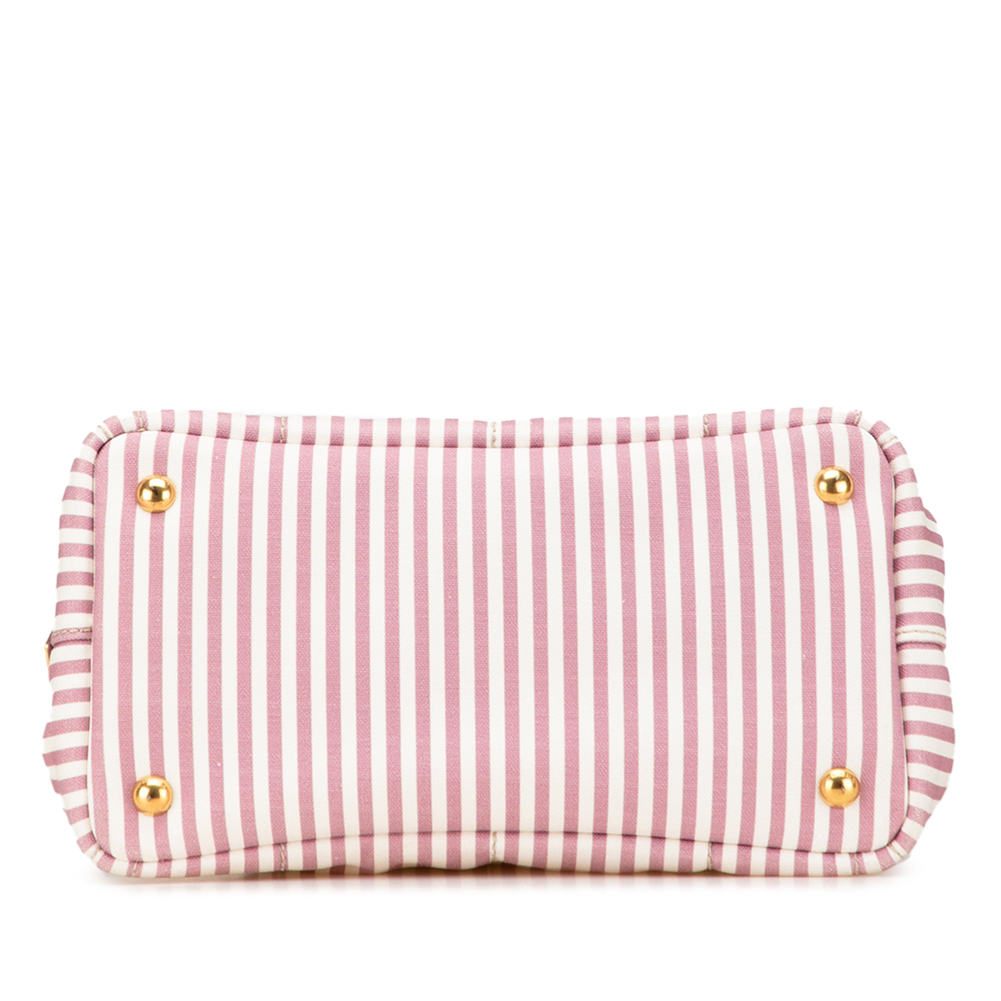 Small Canvas Canapa Logo Stripes Satchel