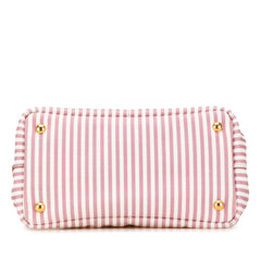 Small Canvas Canapa Logo Stripes Satchel