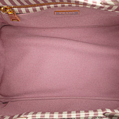 Small Canvas Canapa Logo Stripes Satchel