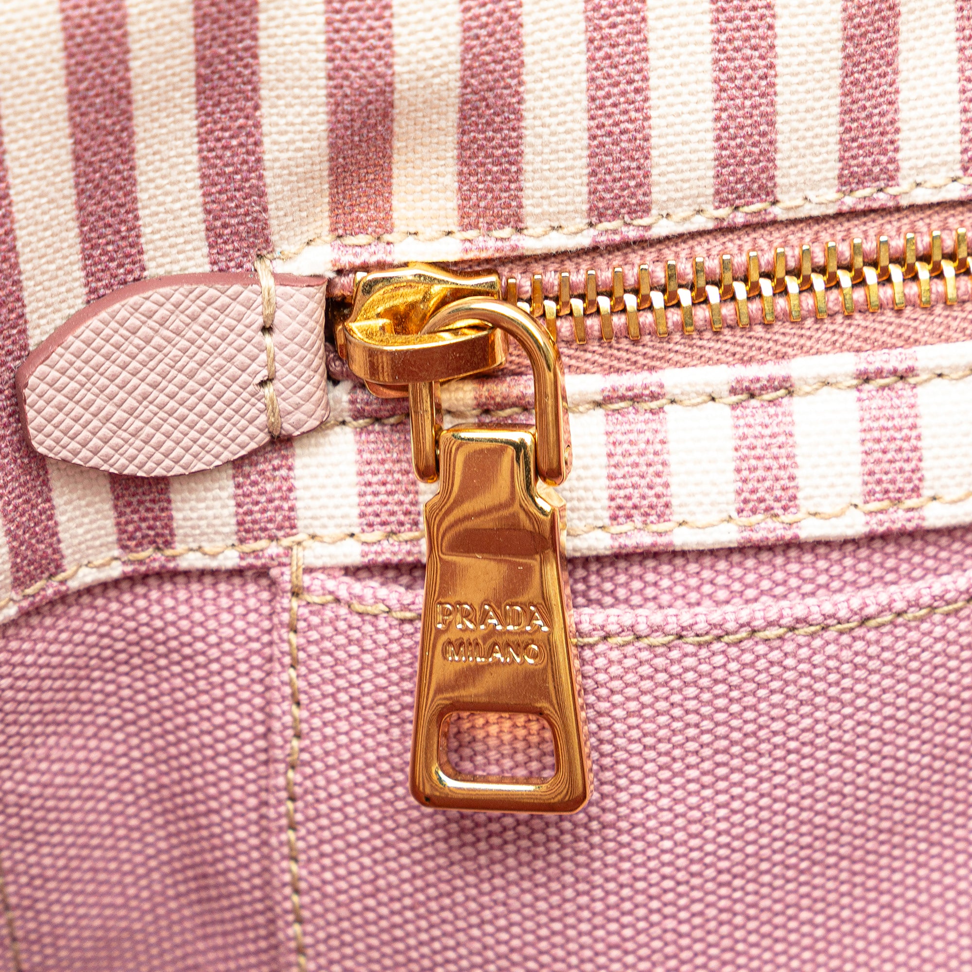 Small Canvas Canapa Logo Stripes Satchel