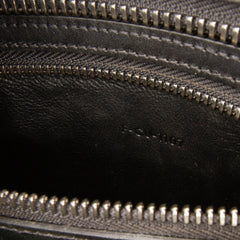 Micro Tricolor Leather Luggage Tote