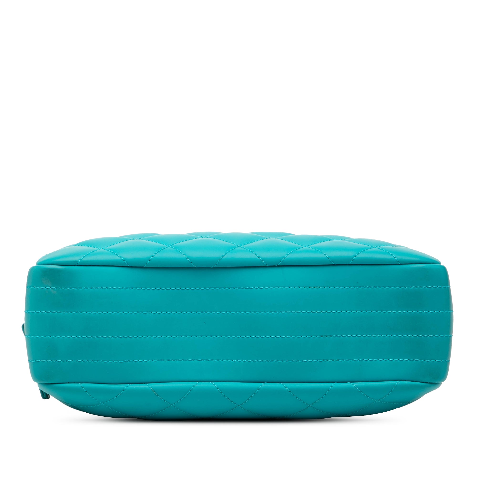 Medium CC Quilted Rubberized Lambskin Coco Rain Camera Bag