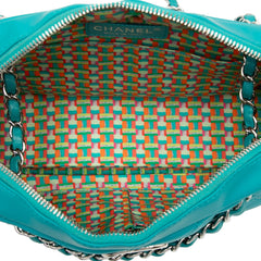 Medium CC Quilted Rubberized Lambskin Coco Rain Camera Bag