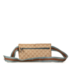 GG Canvas Web Belt Bag